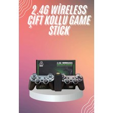 Eco Lounge 4K Game Stick Oyun Konsolu 2.4g Kablosuz Çift Kol Nostaljik Oyunlar