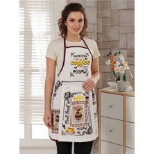 Coton Delux %100 Pamuk Su Geçirmez Havlulu Mutfak Önlüğü |  Profesyonel Kullanım