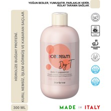 Inebrya Ice Cream Dry‑t Kuru ve Işlem Görmüş Saçlar Için Besleyici Şampuan 300ML