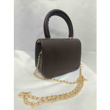 Zynp Kadın Zincir Askılı Küçük Boy El ve Omuz Çantası