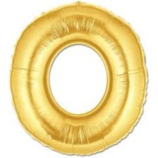 Eco Lounge Altın Sarısı Folyo Harf Balon 1 Metre