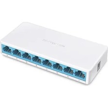 TP-Link Tp-Lınk Mercusys MS108 8 Port 10/100 Plastik Kasa Swıtch