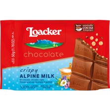 Loacker Chocolate Crispy Alpine Milk 50G
