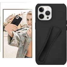 Çerçici Iphone 16 Pro Max Lip Gloss Kılıf Siyah