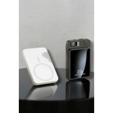 Eco Lounge Ios Uyumlu 22.5W Hızlı Şarj Magsafe Powerbank Dijital Göstergeli 10.000 Mah