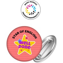 Star Of English Öğrenci Rozet 5 Adet