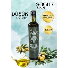 0.5LT Şişe Erken Hasat Soğuk Sıkım Zeytinyağı (0,16 Asit)