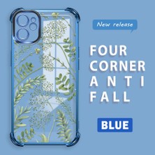 HONTINGA iPhone 11 ile Uyumlu Şeffaf Kılıfı Düşüme Önleyici Basitlik Anti Düşme Kamera Korumali Siyah Desen Yumuşak Silikon Telefon Kılıfı Kadın ve Erkek Için Uygundur K3-0223