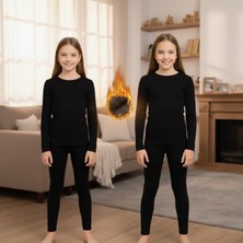 Yalçınoğlu Kids Kız Çocuk 2 Takım Termal Içlik Seti Sıcak Tutan, Kışlık - Akıllı Isı Teknolojisi: Thermal Pro Serisi