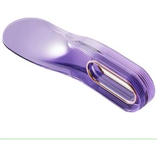 Spelt Ergonomik Yatak Yükseltici Çarşaf Değiştirmeye Yardımcı Tıkma Düzeltme Aparatı Spatula Mor