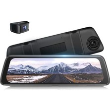 Angelphoto E3 Dikiz Aynası Kamerası, 2k Ön, 1080P Arka, Gece Görüşü, Park Izleme, G-Sensörü