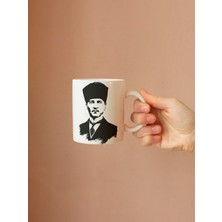 B.a.m Baskı Tasarım Atatürk Portre Kupa Bardak 3