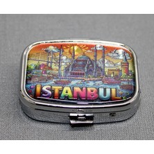 Twin Store Istanbul Temalı Kutusu Anahtarlık ALK4371
