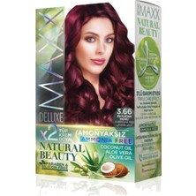 Beta Moda Hub Natural Beauty Amonyaksız Saç Boyası 3.66 Patlıcan Moru