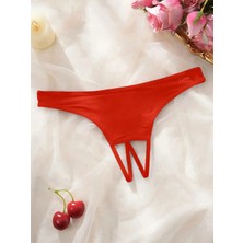 Dodes Dodes Kadın Kırmızı Ağ Bölgesi Açık Külot TG270059