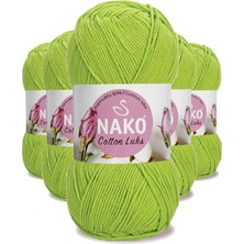 Beta Moda Hub 5 Adet Cotton Lüks Yelek Tunik Kazak Bluz Hırka Ipi Yünü Fıstık Yeşili 97567