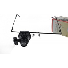ForWhat Büro Ev Ofis Hediyesi Için 20X16MM Optik Lens LED Işıklı Tekli Gözlük Büyüteç