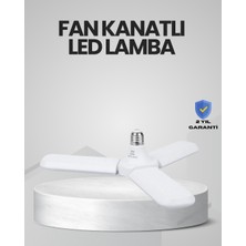 Enerji Tasarruflu LED Ampül 60 Watt 4 Kollu Beyaz Işık