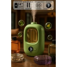 Mioji Mio Smell 2x Yeni Nesil Şarjlı Otomatik Oda Kokusu Makinesi Yeşil (1 Adet Lavanta Kokusu ile Birlikte)