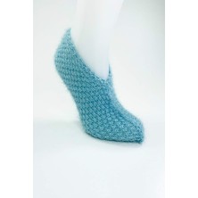 Beta Moda Hub El Örgüsü Kışlık Şık Kadın Yün Patik D6