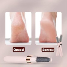 ForWhat Büro Ev Ofis Kişisel Ayak Bakımı Için Şarjlı Pedikür Törpüsü Aparatı