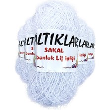 Beta Moda Hub 5 Adet Sakal Sabunluk Lif Ipliği Optik Beyaz