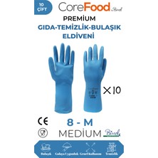 CoreFood FL3 PREMİUM GIDA-TEMİZLİK-BULAŞIK ELDİVENİ M - 10 ÇİFT