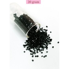 Beta Moda Hub Kesme Cam Boncuk 2mm - 20 Gram - Siyah -BNC312