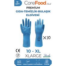 CoreFood FL3 PREMİUM GIDA-TEMİZLİK-BULAŞIK ELDİVENİ XL - 10 ÇİFT