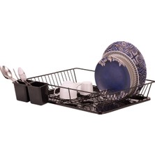 Beta Moda Hub Nik Açılı Tek Katlı Tabaklık Siyah ROYALEKS-20311