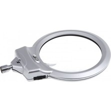 ForWhat Büro Ev Ofis Mandallı Masa Büyüteci Için 2.5x 90MM 5x 24MM Metal Hortumlu Büyüteç