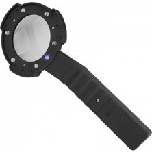 ForWhat Büro Ev Ofis Hediyesi Için 4x 7led Işıklı Fener Pusula Tip Okuma Büyüteci