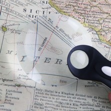 ForWhat Büro Ev Ofis El Büyüteci Için 10X 20X 2led Işıklı Büyüteç