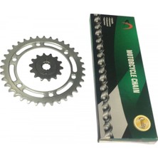 Motospartan HONDA CBR250 2014-2018 ORİNGLİ ZİNCİR DİŞLİ SETİ (GOLD ZİNCİR ARC