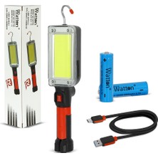 ForWhat Büro Ev Ofis Atölye Tamirhane Için Şarjlı Çalışma Lambası