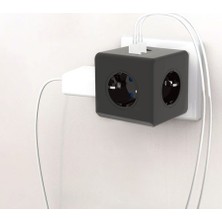 ForWhat Büro Ev Ofis Cihazları Için 2mt Kablolu 4000W 16A 3usb 8priz Akım Korumalı Aparat