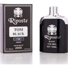 Beta Moda Hub Riposte 24 Saat Etkili Erkek Parfüm - Tom Black - For Men 100 ml