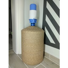 Sarda Hasır Ip Kaplamalı Doğal ve Şık Damacana Kılıfı - Örtüsü