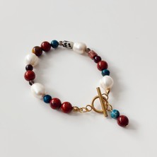 Vesce Atelier Celeste Doğaltaş Bileklik