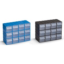 Pazarcan Portbag PH03 Hobby Çekmece Seti Mavi