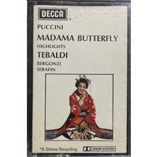 Plak İstasyonu (Plak Değildir Kaset Tir) Kaset Puccini Madama Butterfly Tebaldi Kaset
