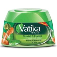 Vatika Stylıng Haır Cream Henna &almond 125ML/KINA Badem Özlü Saç Şekillendirici
