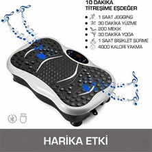 ForWhat Büro Ev Ofis Spor Keyfi Için Bluetoothlu Titreşimli Egzersiz Aleti