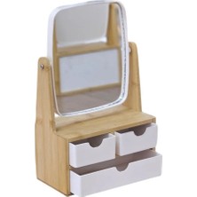 Neva Prime Ahşap 3 Çekmeceli Ayna