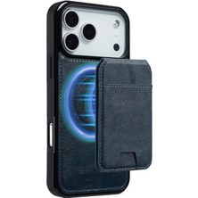 Teleplus iPhone 17 Pro Max Kılıf Capella L3 Serisi Mıknatıslı Kartlıklı 2-1 Kapak