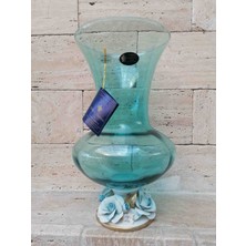 Dekorburdacom White Crystal Murano Vazo