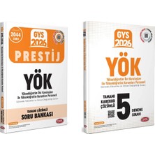 Data Yayınları Data 2026 GYS YÖK Yükseköğretim Kurumları Personeli Prestij Soru