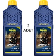 Putoline Scooter 4t 10W40 Scooter Motosiklet Yağı 1 Lt (2 Adet)