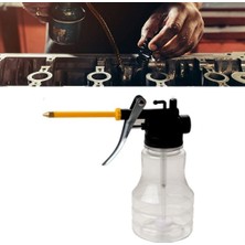 Go İthalat Taşınabilir Hortumlu Şeffaf Yağ Bidonu Pompası Yüksek Basınçlı Hızlı Yağlama Gres Tabancası (5224)