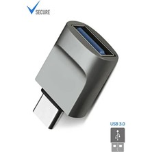 Type-C To USB 3.0 (Yüksek Hızlı) Veri Aktarımı Otg Çevirici Dönüştürücü Adaptör